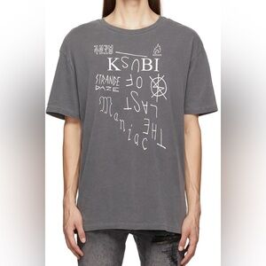 Ksubi grey last manic biggie tee XL